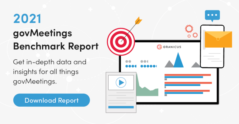 2021 govMeetings Benchmark Report Post Image