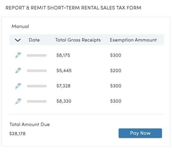 Recoup revenue - tax form illustration